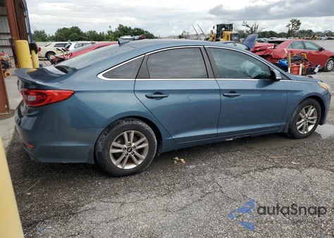 2016 Hyundai Sonata Eco из США, поврежденный, VIN 5NPE24AA5GH400616